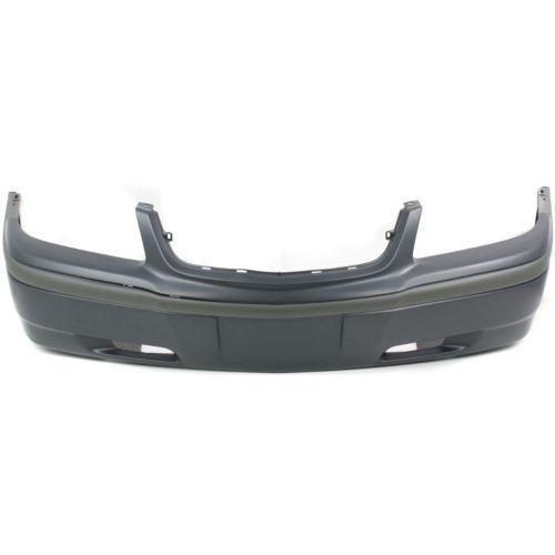 CHEVROLET IMPALA 2002 BUMPER FRONT PRIMED BASE MODEL W/ BUILT-IN MOULDING