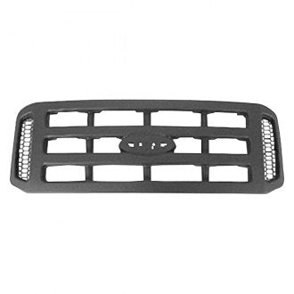 FORD PICKUP_FORD_SUPERDUTY 2005 GRILLE W/O CHROME PKG XL MODEL DARK GRAY FO1200471