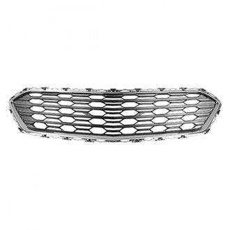CHEVROLET CRUZE_HATCHBACK 2017 GRILLE FR CENTER BLACK W/CHROME MOULDING W/O RS-PKG LS/LT/L MODELS GM1036174