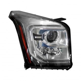 GMC YUKON 2018 HEAD LAMP RH HALOGEN W/O LOGO SECOND DESIGN HQ GM2503473