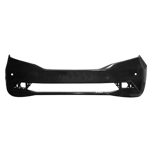 HONDA ODYSSEY 2012 BUMPER FRONT PRIMED W/SENSOR TOURING HO1000275
