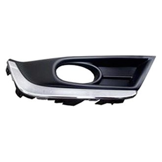 HONDA CRV 2019 FOG LAMP BEZEL FR RH BLACK W/CHROME TRIM HO1039135