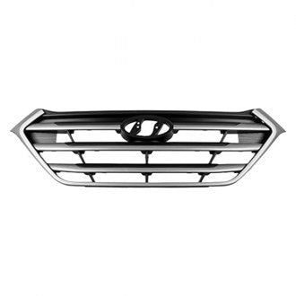 HYUNDAI TUCSON 2016 GRILLE FR BLACK/SILVER HY1200189