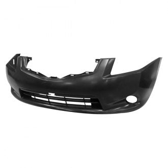NISSAN SENTRA 2010 BUMPER FR SL MODEL PRIMED W/FOG LAMP HOLE CAPA NI1000278C