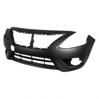 NISSAN VERSA SEDAN 2015 BUMPER FR PRIMED W/O CHROME MOULDING PTM CAPA NI1000299C