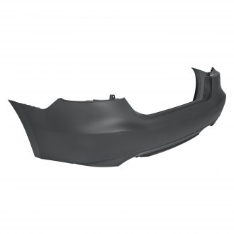 NISSAN MAXIMA 2017 BUMPER RR PRIMED W/O SENSOR HOLE W/TEXTURED LOWER CENTER BODY LINE BAND NI1100307