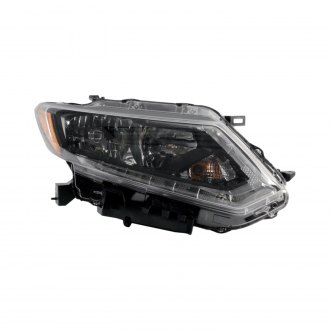 NISSAN ROGUE 2014 HEAD LAMP RH HALOGEN USA BUILT W/LED DRL NI2503226V