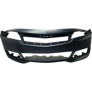 CHEVROLET IMPALA 2014 BUMPER FRONT PRIMED W/ADAPTIVE CRUISE CONTROL (Return Restriction)