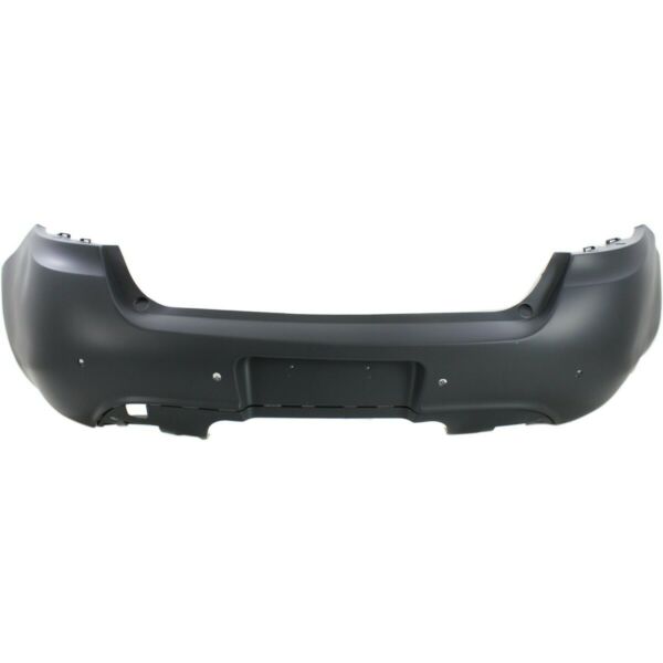 DODGE DART 2013 BUMPER REAR PRIMED W/SENSOR HOLE