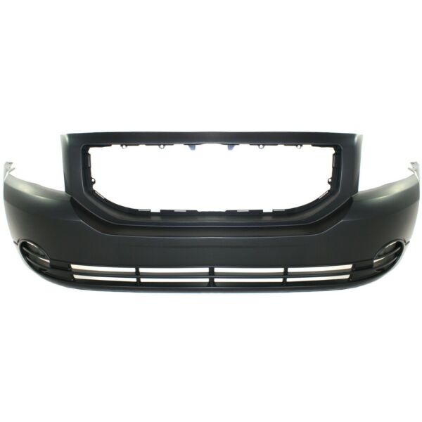 DODGE CALIBER 2008 BUMPER FRONT PRIMED W/FOG LAMP HOLE EXCLUDE SRT