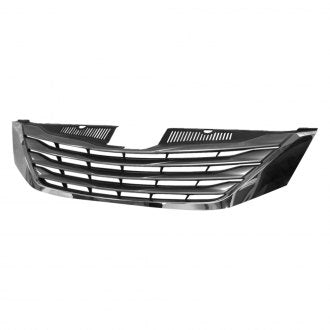 TOYOTA SIENNA 2013 GRILLE BLACK FINISH W/CHROME MOULDING BASE/LE MODEL TO1200334